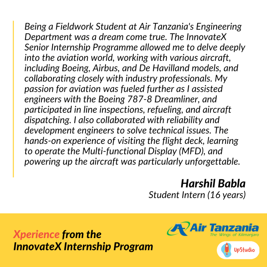 InnovateX Interns - Harshil's Testimonial