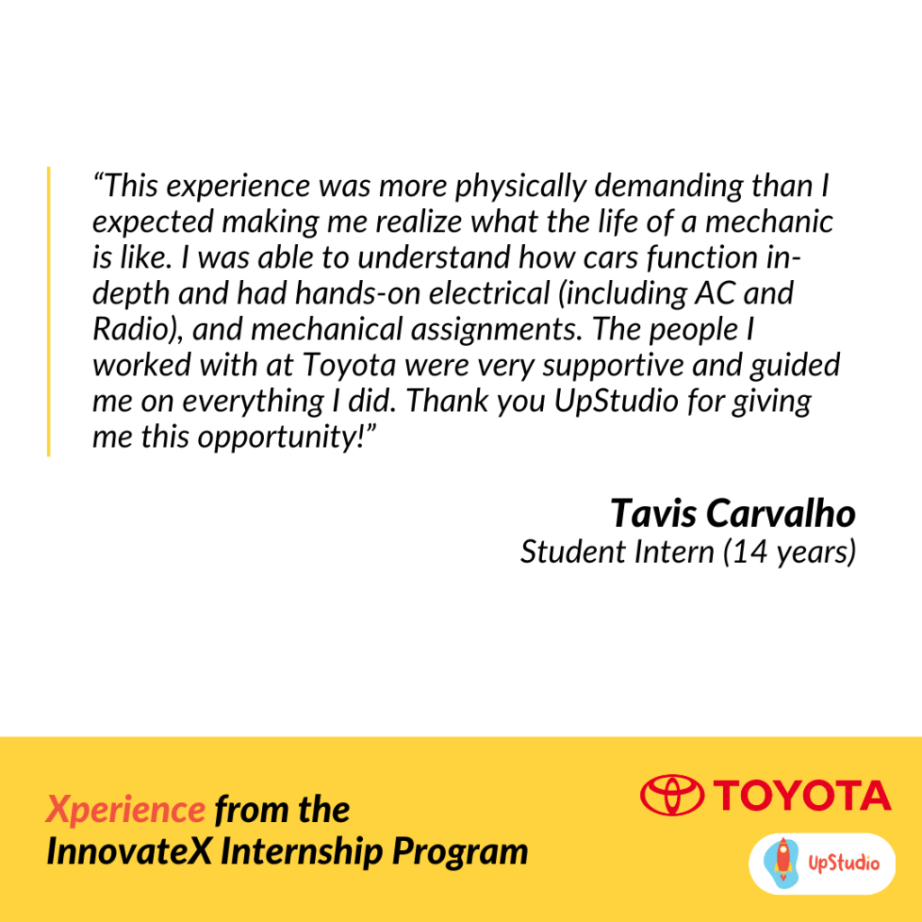InnovateX Interns - Tavis' Testimonial